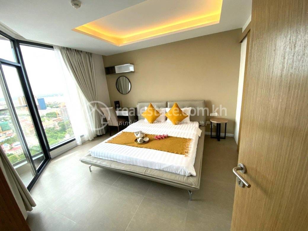 Apartmán K pronájmu in Tonle Bassac, Chamkarmon, Phnom Penh