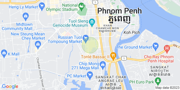 ផែនទី ទួលទំពូង១, ចំការមន, ភ្នំពេញ