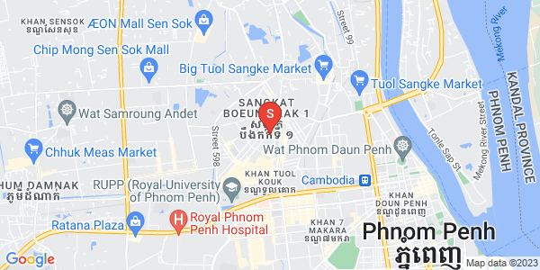 ផែនទី បឹងកក់១, ទួលគោក, ភ្នំពេញ