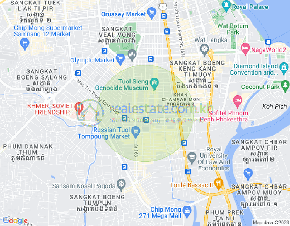 แผนที่ BKK 1, บึงเกงกอง, พนมเปญ