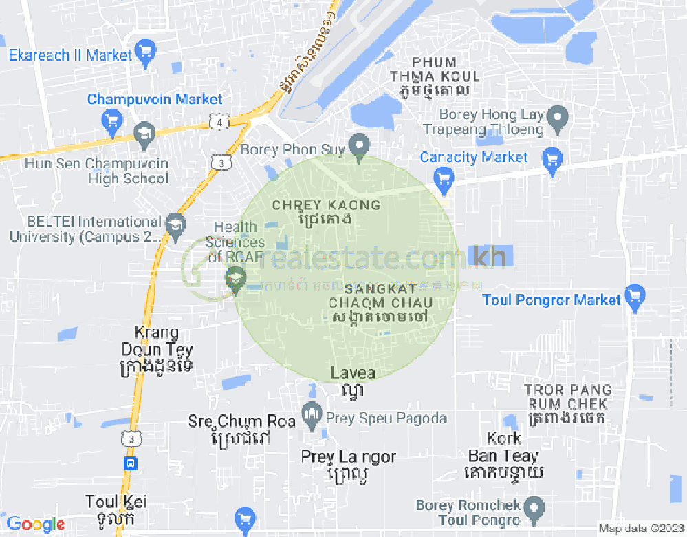 Mapa: Borey Chea Ry