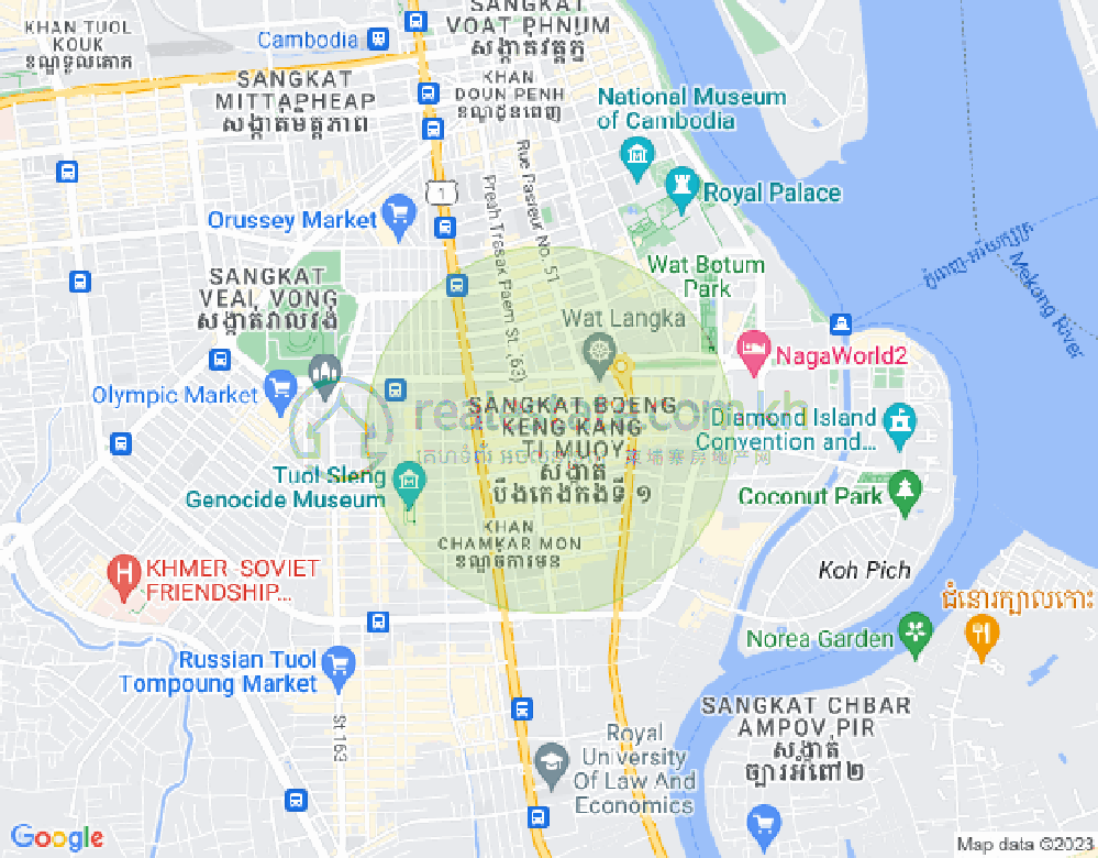 Mapa: St294 St294, BKK 1, Boeng Keng Kang, Phnom Penh