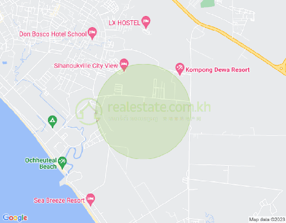Mapa: Sangkat Buon, Sihanoukville