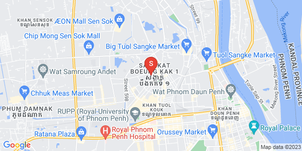宣城2, 堆谷区, 金边地图