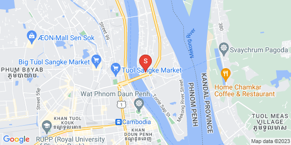 แผนที่ จเรยจังวา, พนมเปญ