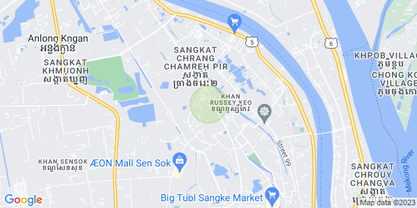 ផែនទី ច្រាំងចំរេះ២, ឫស្សីកែវ, ភ្នំពេញ