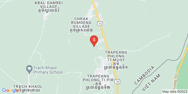 Carte de Trapeang Phlong, Ponhea Kraek, Tboung Khmum