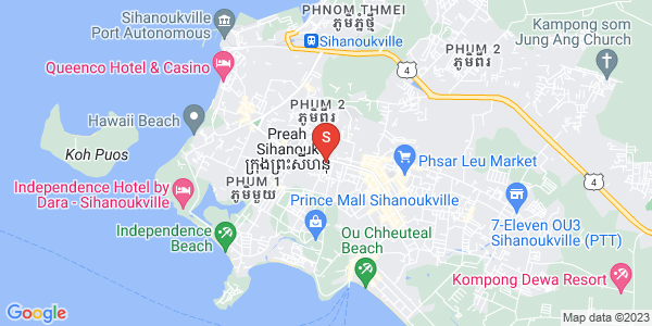 Mapa: Sangkat Bei, Sihanoukville