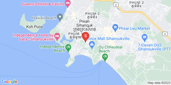 四号分区, 西哈努克城地图