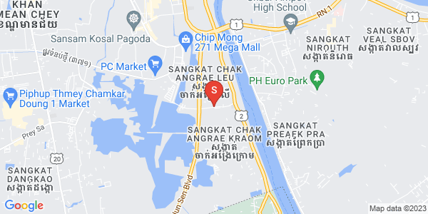 长夏上社分区, 棉芷区, 金边地图
