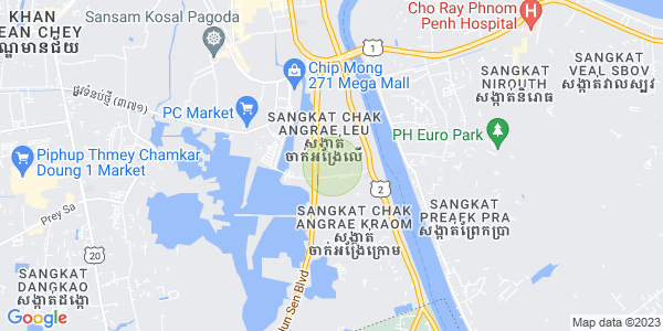 长夏上社分区, 棉芷区, 金边地图