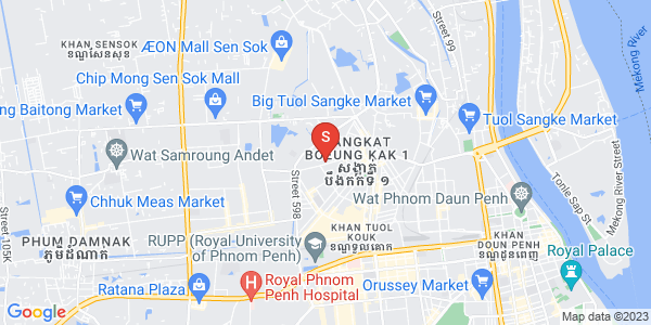 宣城2, 堆谷区, 金边地图