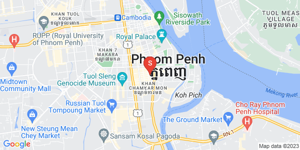 Mapa: St302 302, BKK 1, Boeng Keng Kang, Phnom Penh