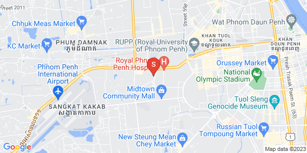 Mapa: Vimean Trung Villa, Krang Thnong, Sen Sok, Phnom Penh