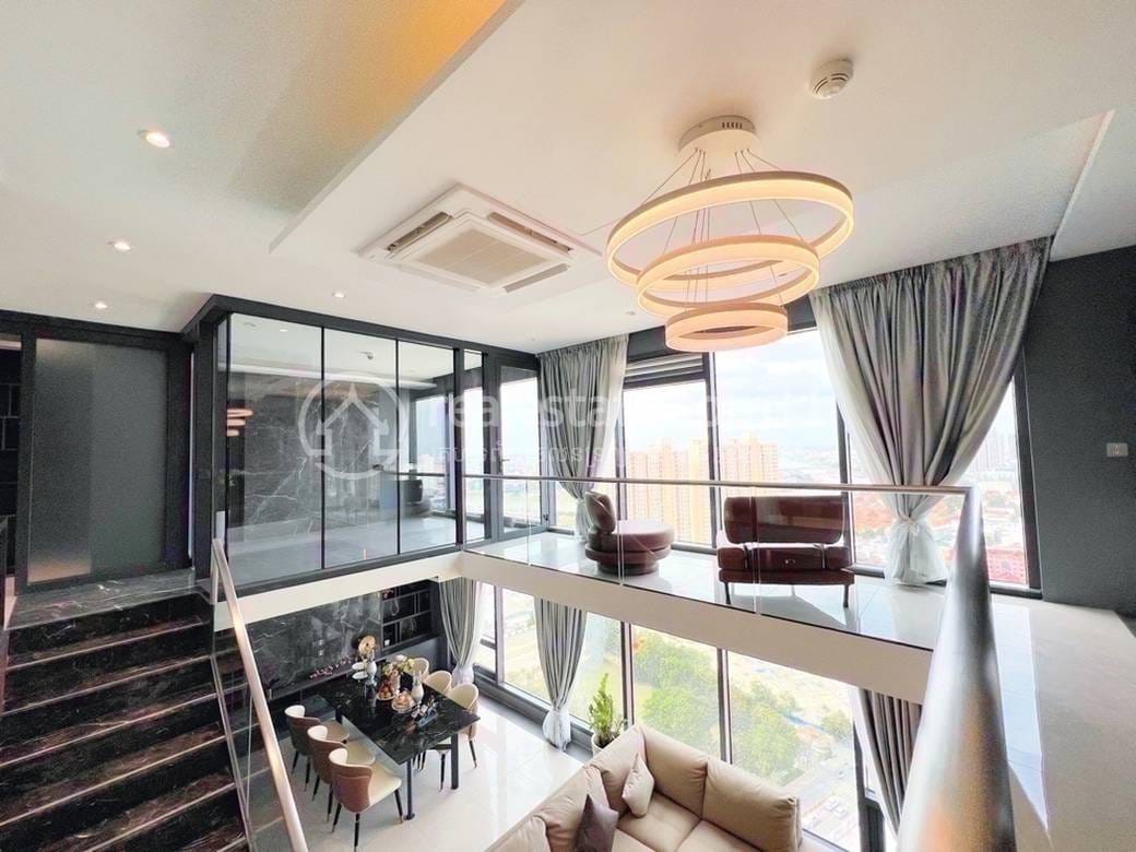 Penthouse For Sale & Rent in Tonle Bassac, Chamkarmon, Phnom Penh