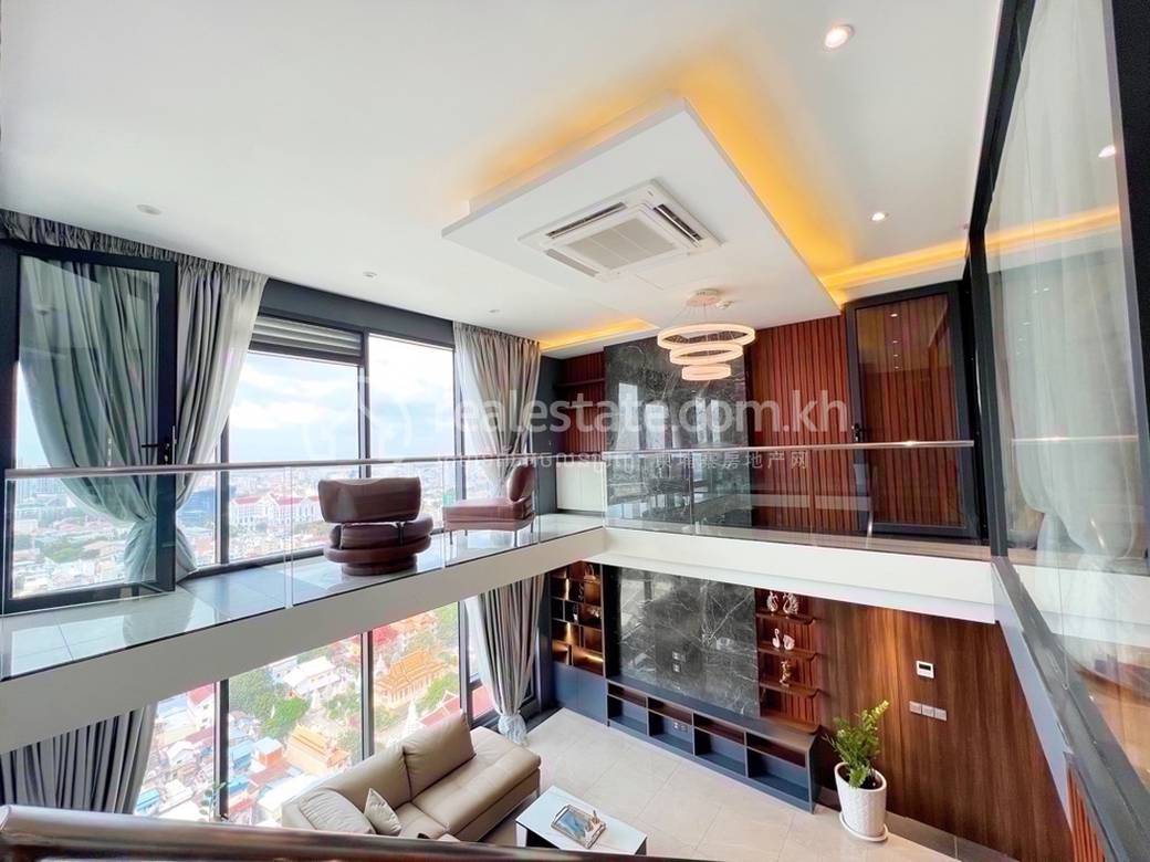 Tonle Bassac Penthouse For Sale & Rent in Tonle Bassac