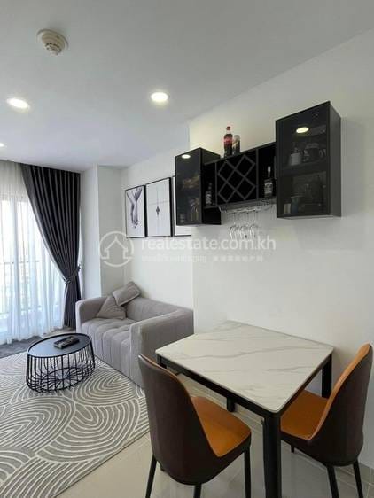 45 sqm Living Size Apartmán K pronájmu in Toul Kork