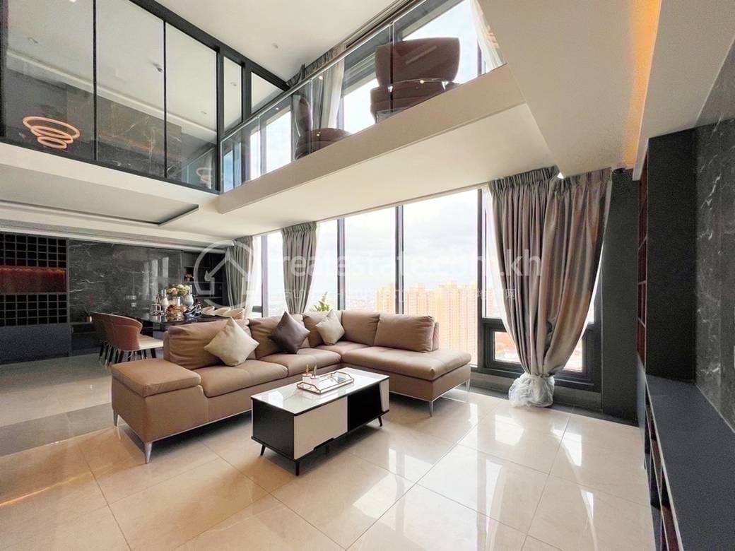 Penthouse For Sale & Rent in Chamkarmon $840,403