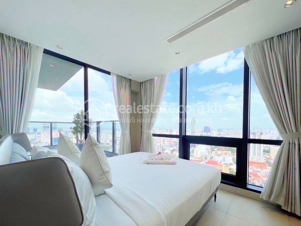 Penthouse K pronájmu in Tonle Bassac, Chamkarmon, Phnom Penh