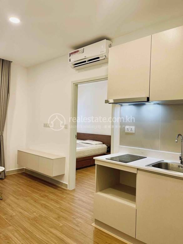 Chip Mong | Park Land TK Condo | 带1个停车位的单间公寓出售