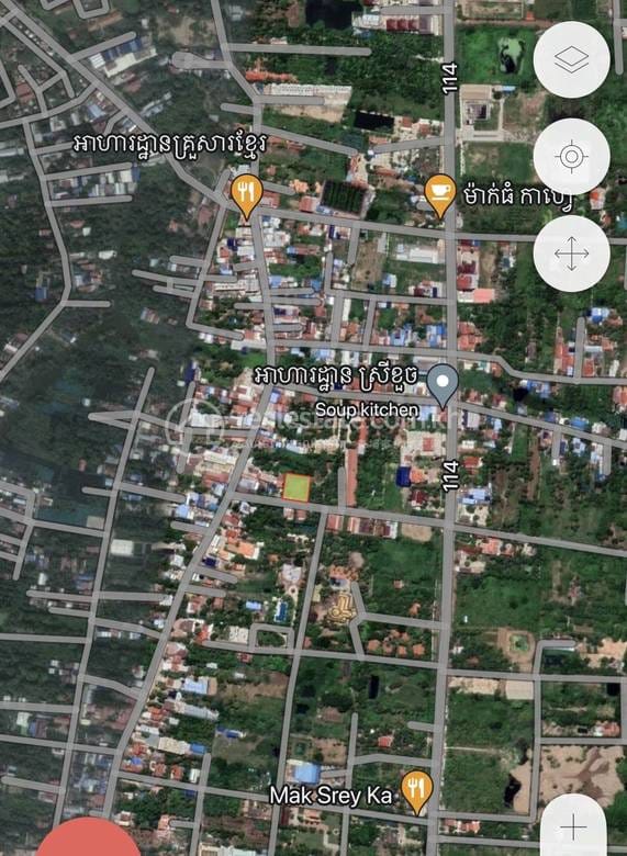 Preaek Aeng土地出售，位于Preaek Aeng