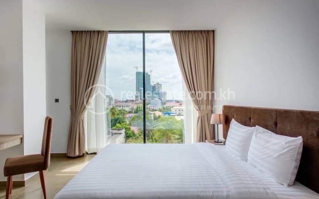 套房出租，位于万景岗1分区（BKK1), 波哥堪, 金边