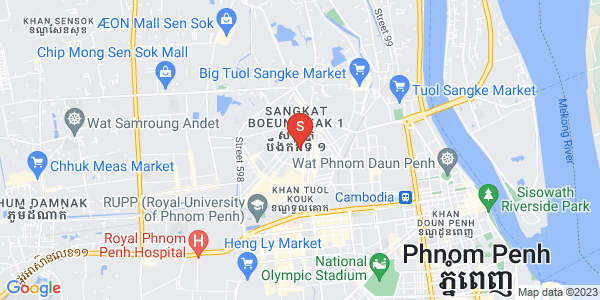 万谷湖1分区, 堆谷区, 金边地图