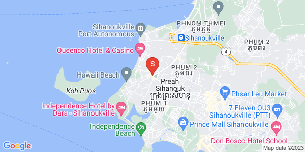 Map of 610 610, Sangkat Bei, Sihanoukville