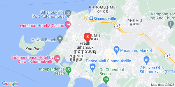 三号分区, 西哈努克城地图