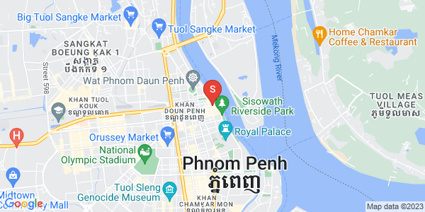 ផែនទី វត្តភ្នំ, ដូនពេញ, ភ្នំពេញ