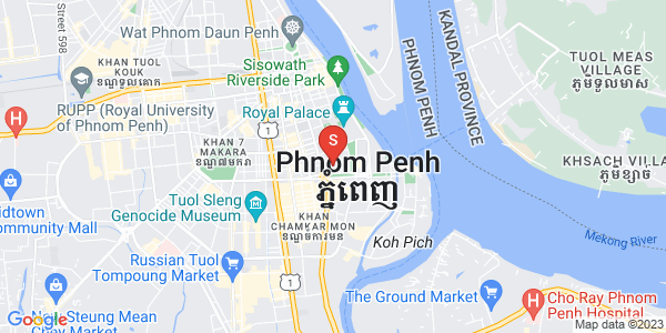 Mapa: Chakto Mukh, Daun Penh, Phnom Penh