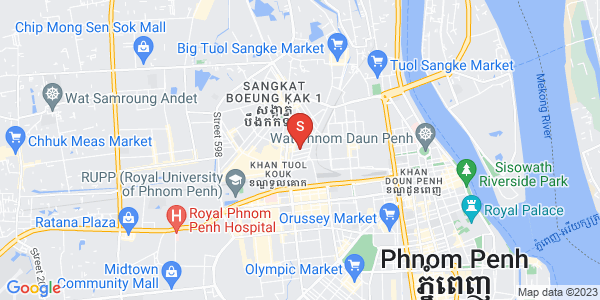 万谷湖1分区, 堆谷区, 金边地图