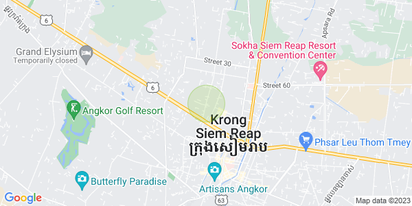Svay Dangkum分区, 暹粒地图