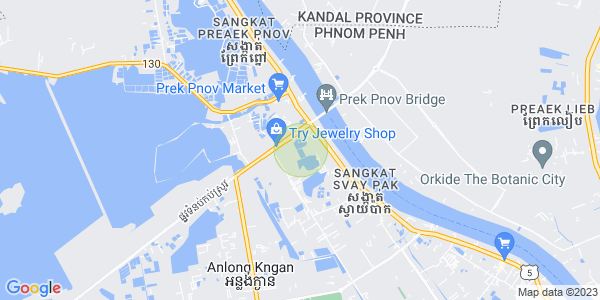 Mapa: Svay Pak, Russey Keo, Phnom Penh