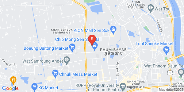 Mapa: Phnom Penh Thmey, Sen Sok, Phnom Penh