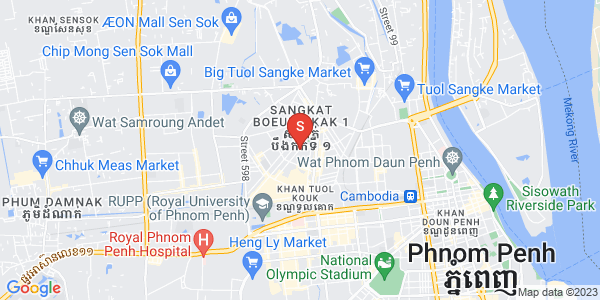 万谷湖1分区, 堆谷区, 金边地图