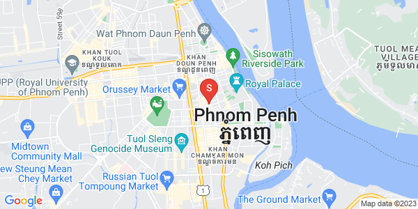 Paster   51, ボンリアン, ドーンペン, プノンペンの地図