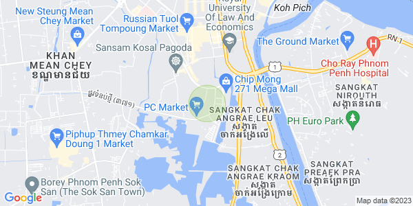 Mapa: Chak Angrae Leu, Meanchey, Phnom Penh
