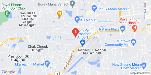 Map of Chaom Chau, Por Sen Chey, Phnom Penh