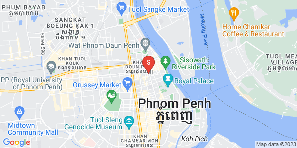 プサートメイ1, ドーンペン, プノンペンの地図
