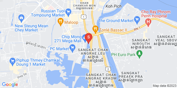Map of Chak Angrae Leu, Meanchey, Phnom Penh