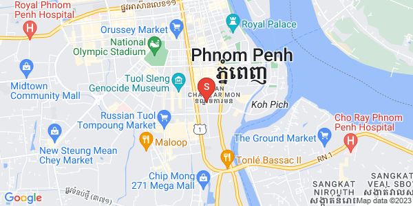 ផែនទី បឹងកេងកង១, បឹងកេងកង, ភ្នំពេញ