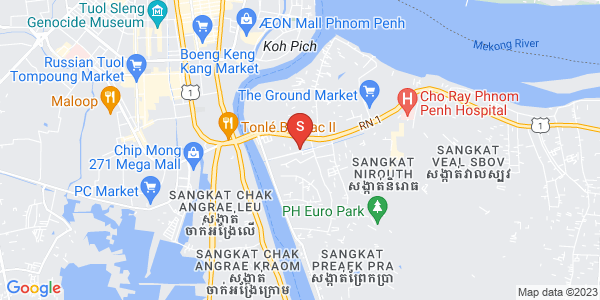 Nirouth分区, 铁桥头区, 金边地图