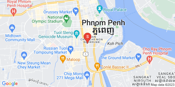 ផែនទី បឹងកេងកង១, បឹងកេងកង, ភ្នំពេញ