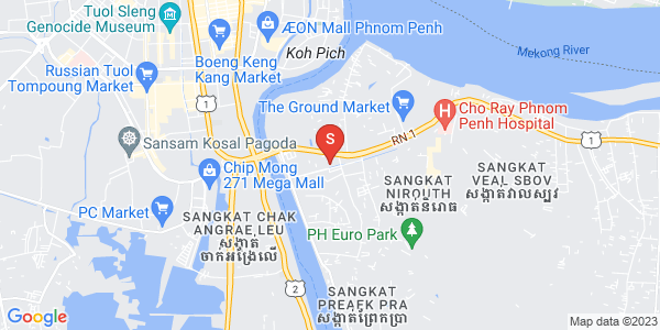 Nirouth分区, 铁桥头区, 金边地图