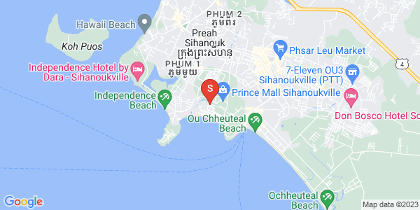 Map of Sangkat Bei, Sihanoukville
