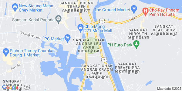 Mapa: Chak Angrae Leu, Meanchey, Phnom Penh