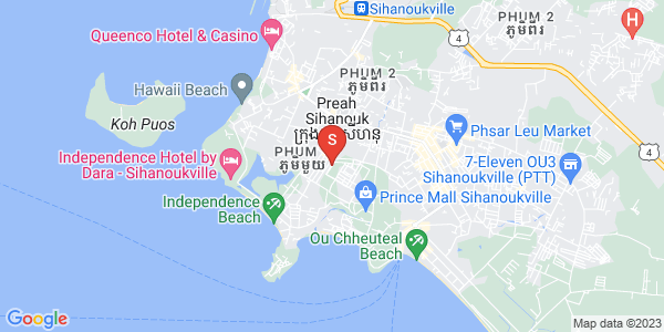 四号分区, 西哈努克城地图