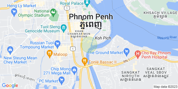 百色河分区, 占卡蒙, 金边地图