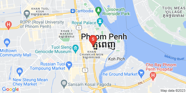 Carte de 302 st302, BKK 1, Boeng Keng Kang, Phnom Penh